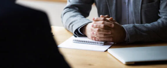 Federal criminal defense lawyer meeting with potential suspect